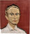 Picture "Untitled (Man with Red Background)" (2011) (Unique piece)