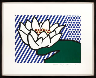 Picture "Water Lily" (1993) by Roy Lichtenstein