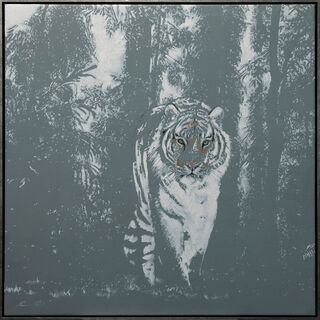 Bild "Serie Lichtblick | Tiger" (2022) (Unikat)
