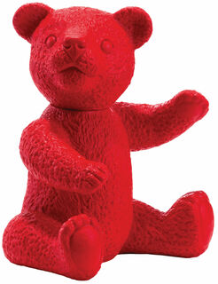 Skulptur "Teddy rot" (2007), signierte Version