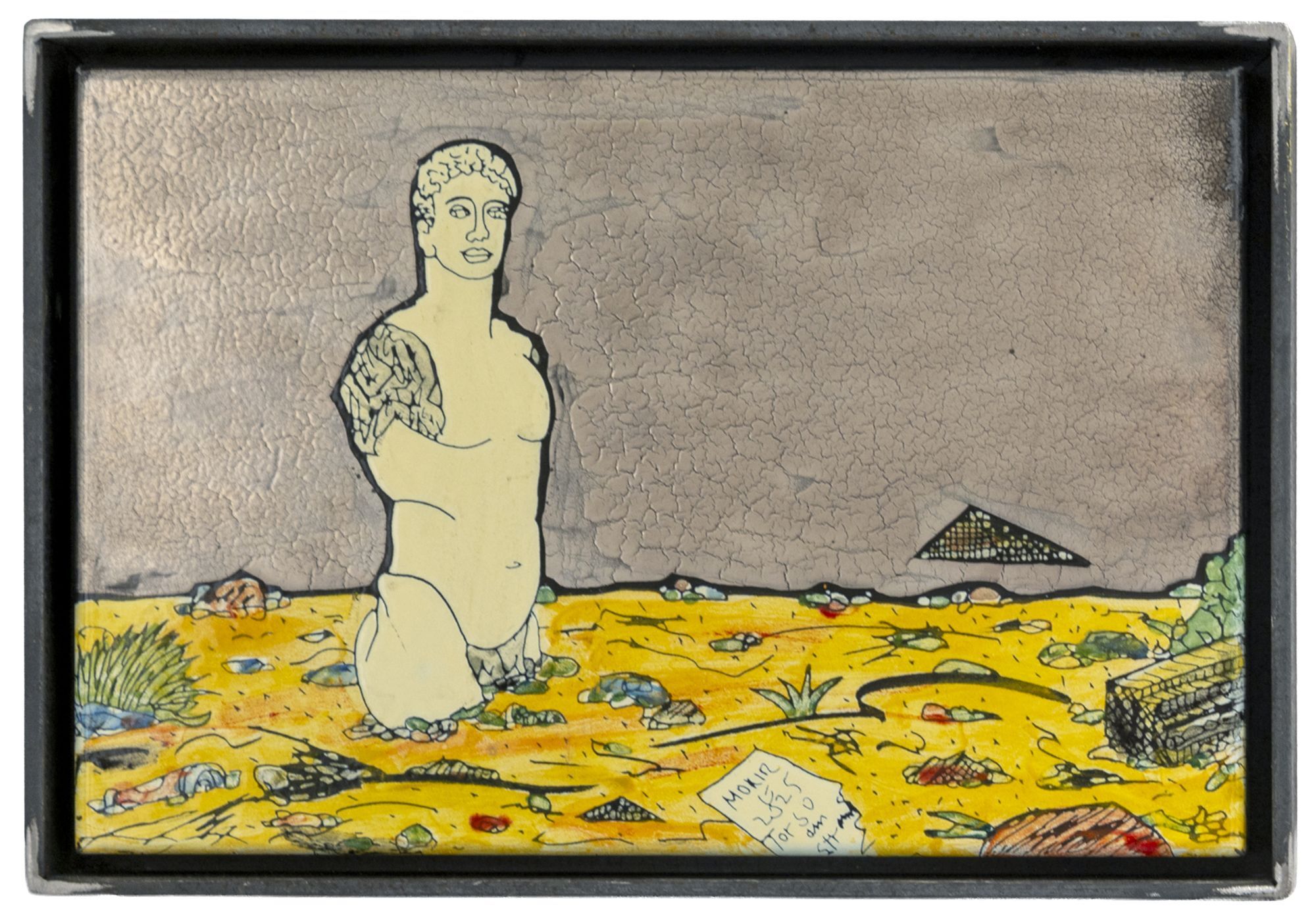 Object "Torso on the Beach" (2025) (Unique piece) by Moritz Götze