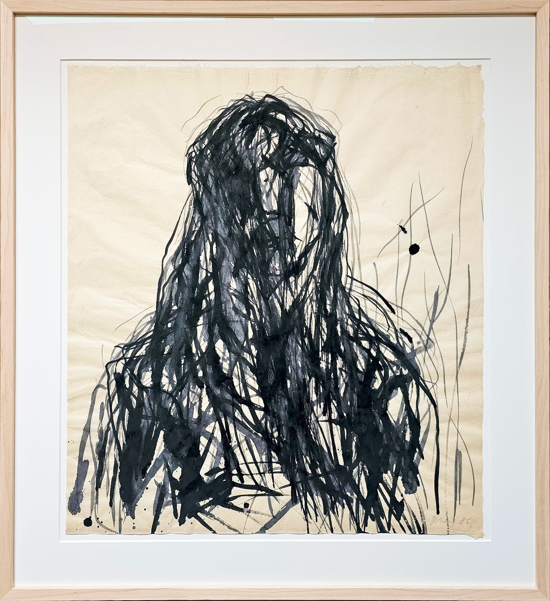 Image "Sabine" (1986) (Pièce unique) de Max Uhlig