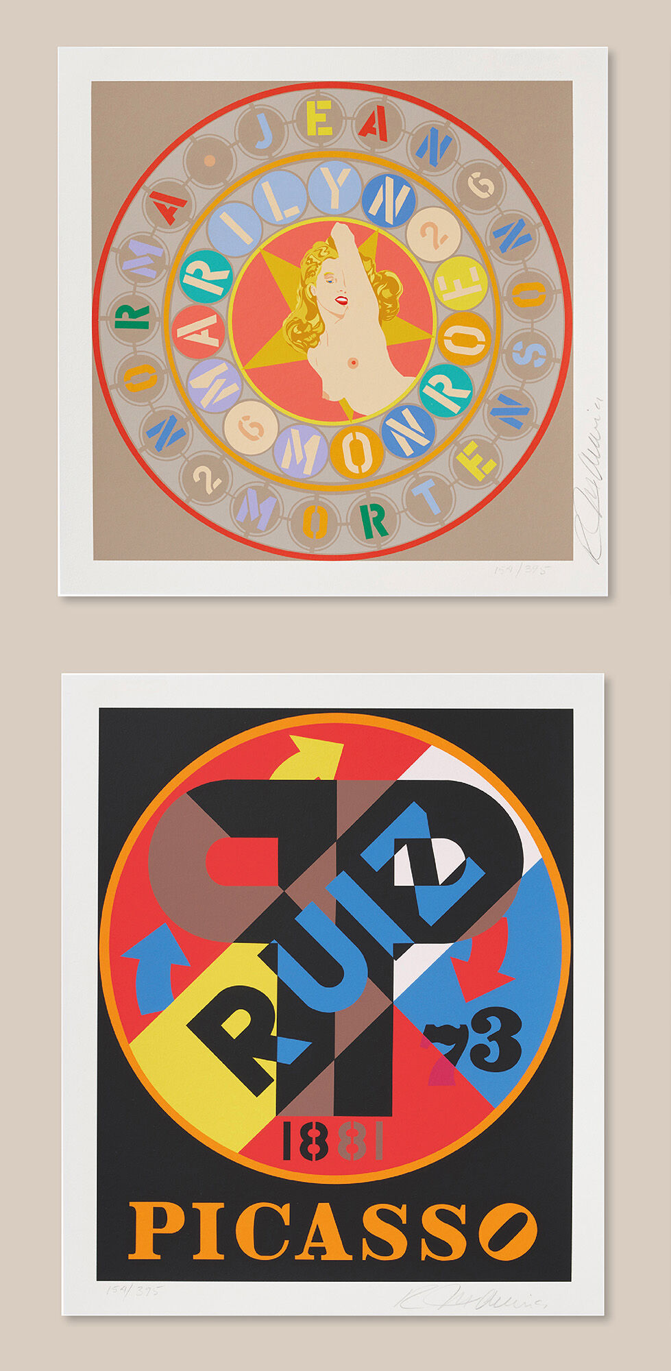 Picture "The American Dream" (1997), Portfolio by Robert Indiana