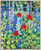 Picture "Delphinium and Poppy" (2005) (Unique piece)