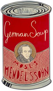 Object "German Soup, Moses Mendelssohn" (2026) (Unique piece) by Moritz Götze