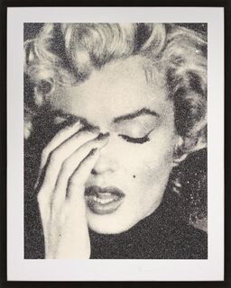 Bild "Marilyn Crying (Moon White)" (2025)