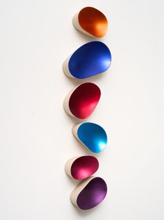 Wandobjekt "Wandinstallation (Coloured Lakes III)" (2026) (Unikat)