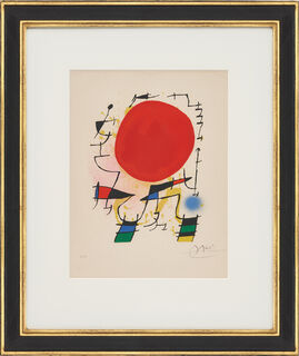 Bild aus der Serie "Joan Miró Lithographe I. (No.4)" (1972)