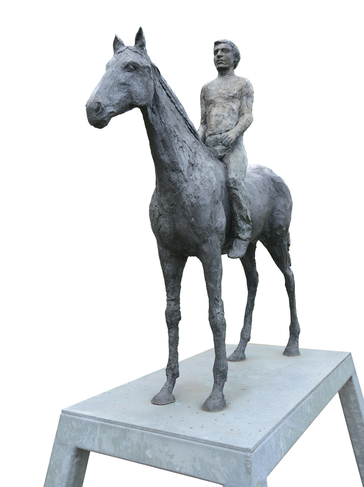Skulptur "Reiter" (1986-1996) von Stephan Balkenhol
