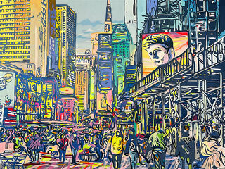 Bild "New York 2" (2023) (Unikat) von MINO