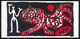 Photo "Tigre et chasseur" (vers 1990) de A. R. Penck