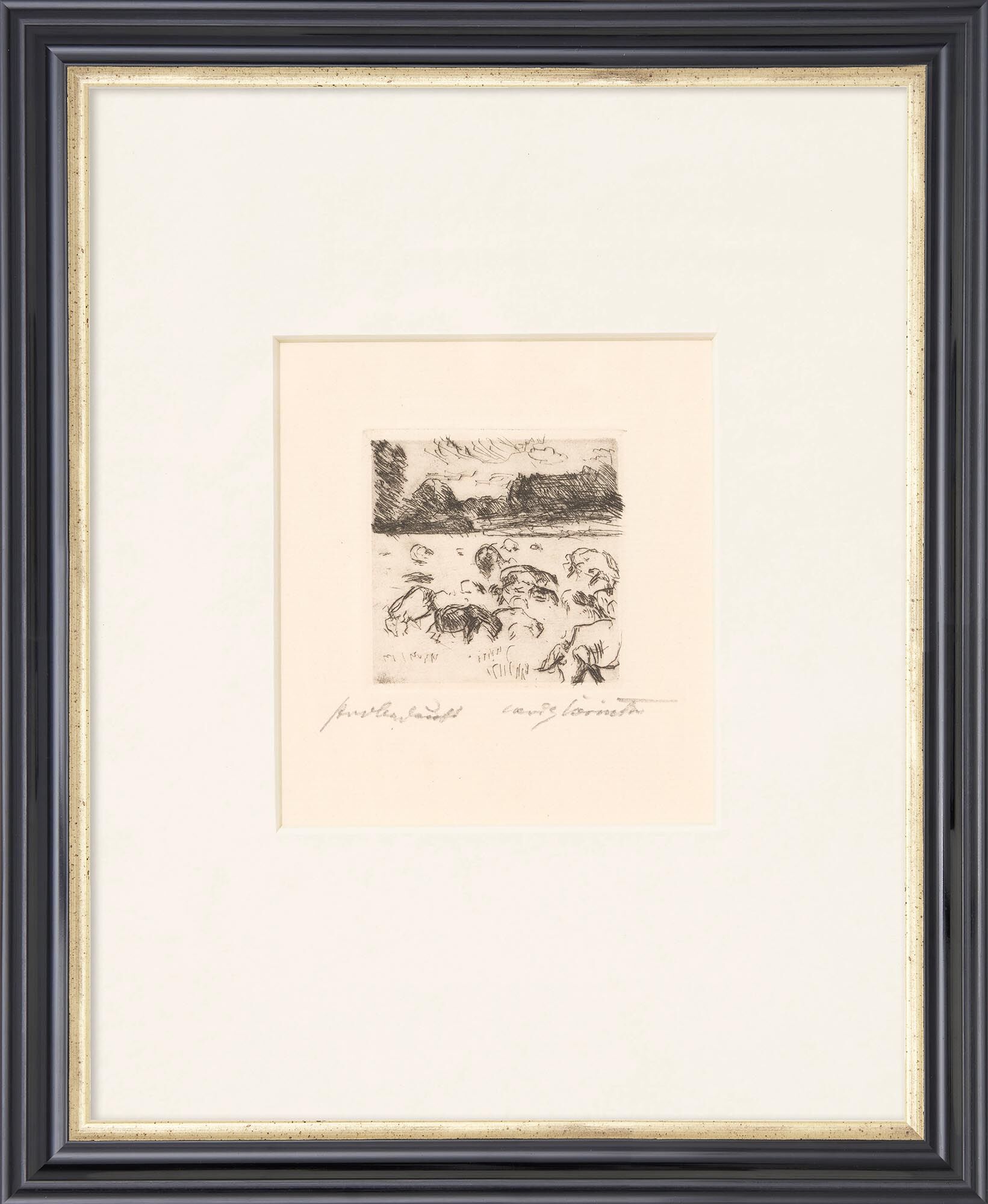 Bild "Weidende Schafe" (1916) von Lovis Corinth