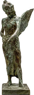 Skulptur "Engel von St. Pauli II" (2020), Bronze von Thomas Jastram