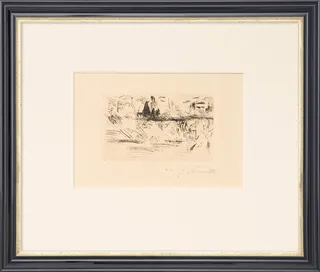 Bild "Der neue See" aus "Der Tiergarten" (1920/21)