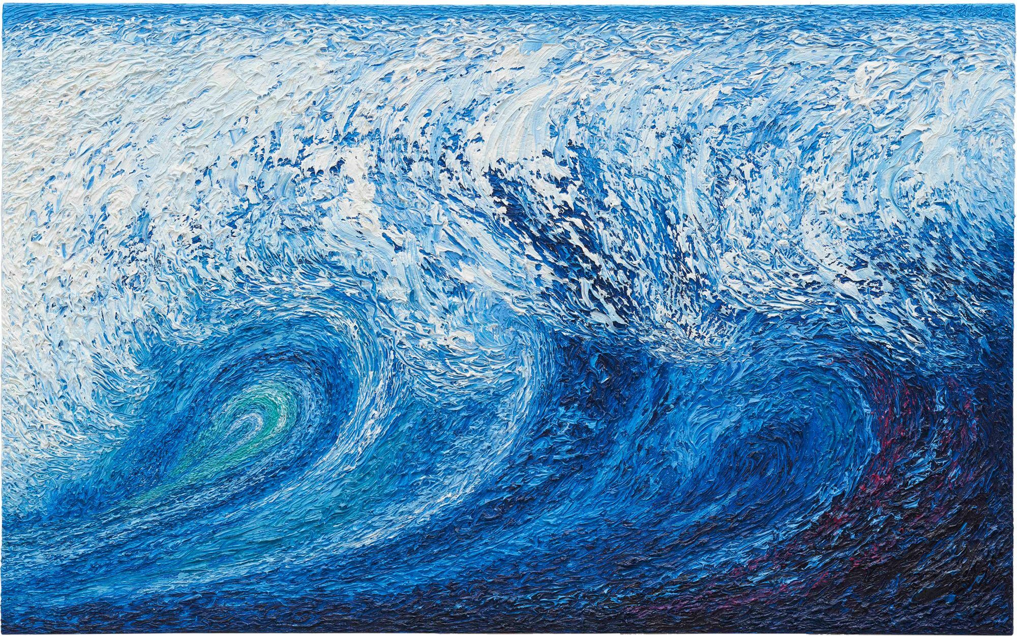 Picture "Wave IV" (Unique piece) by Ansgar Skiba