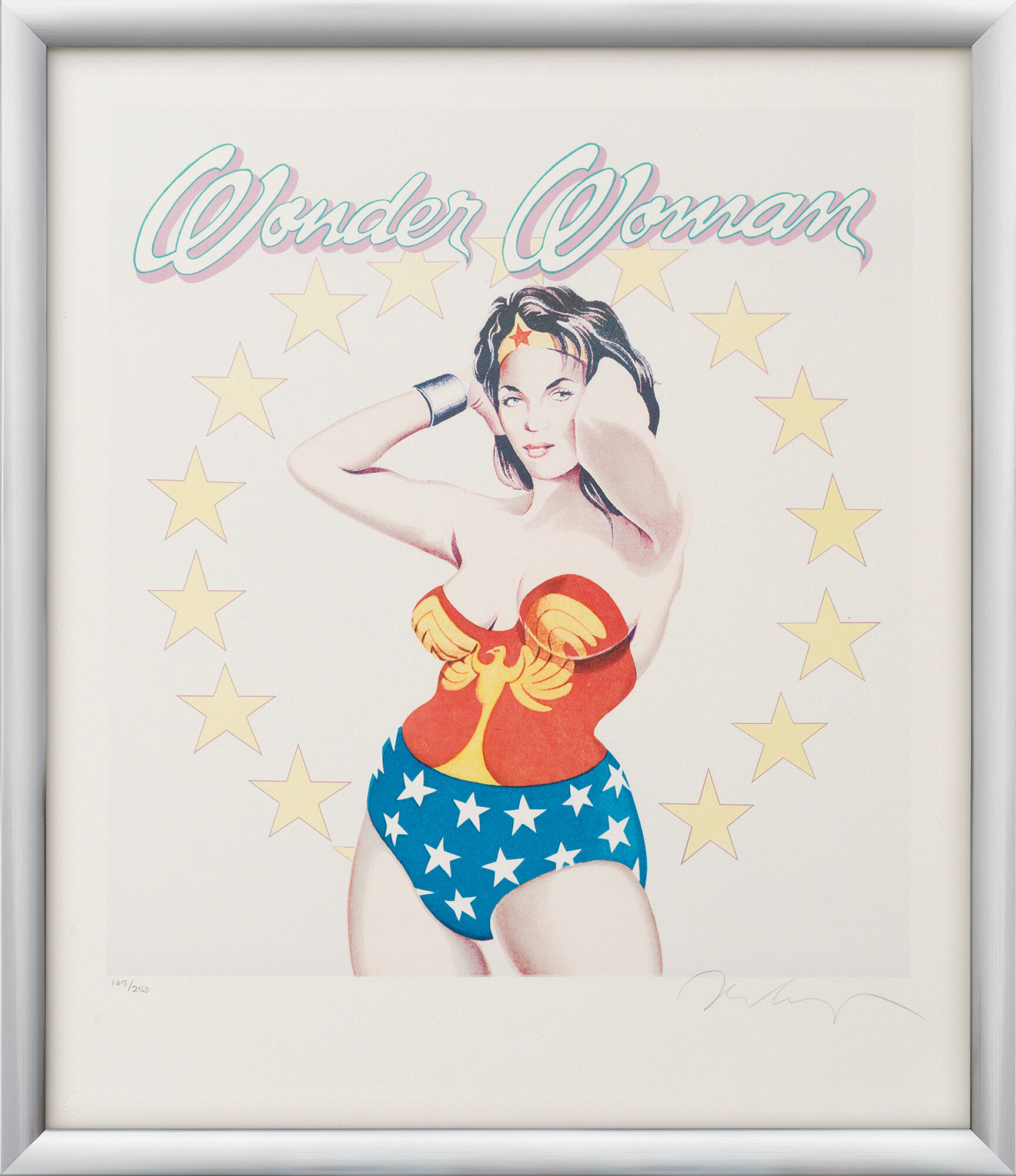 Bild "Wonder Woman" (1979) von Mel Ramos
