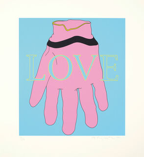 Bild "Love/Glove" (2011) von Michael Craig-Martin