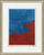 Picture "Composition in Red and Blue" (1967)