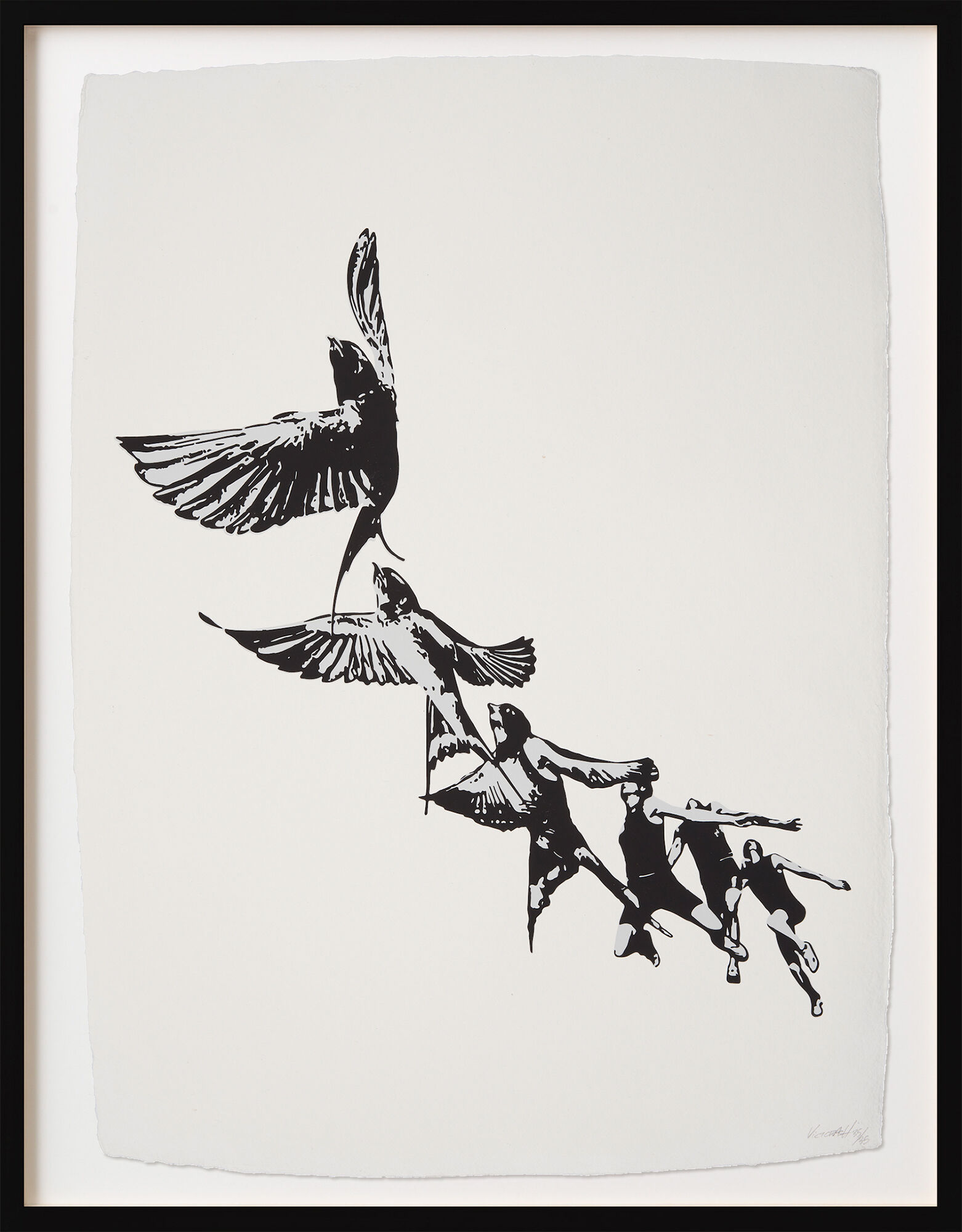 Bild "Wings" (2021), Exklusiv-Edition für ARTES von Victor Ash