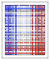 Picture "Composition in Blue, White, Red (1)" (2014), exclusive edition for ARTES