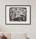 Picture "Reunification" (1990) by A. R. Penck