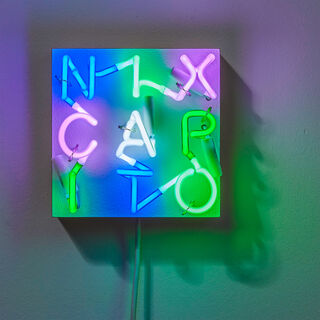 Wall object "NIXCAPITO"(2019)
