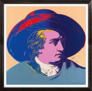 Bild "Goethe FS II. 273" (1982) von Andy Warhol