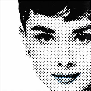Picture "Audrey, Blue" (2015), exclusive edition for KUNSTHAUS ARTES by Janos Schaab