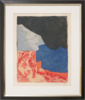 Picture "Composition rouge, grise et noire" (1960)