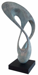Skulptur "Atmung 8" (2016), Bronze