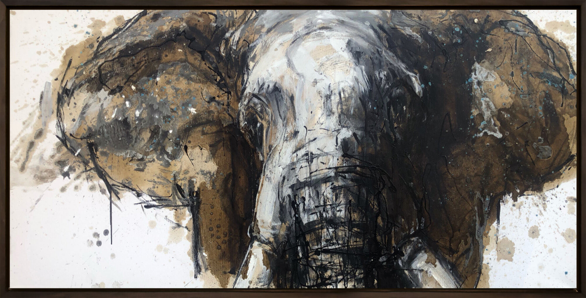 Picture "Elephant_129" (2023) (Unique piece) by Ralf Koenemann