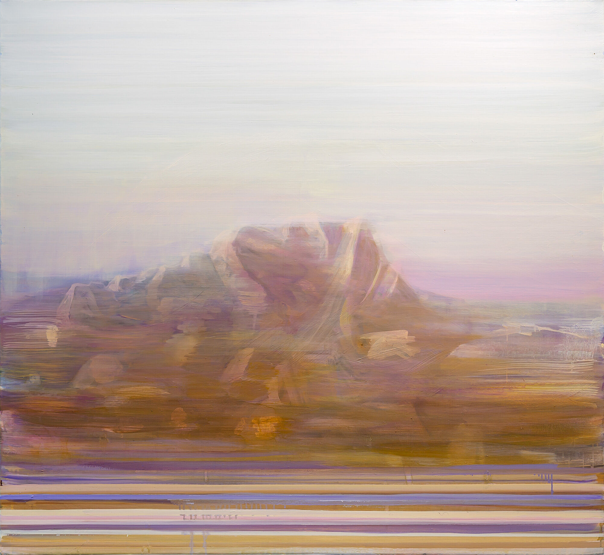 Bild "Berg" (2020) (Unikat) von Mike Strauch