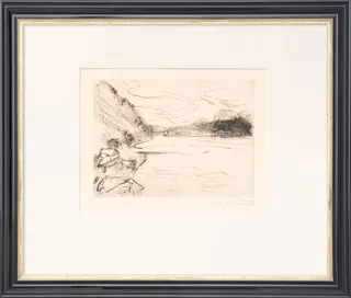 Bild "Am Walchensee" (1923)