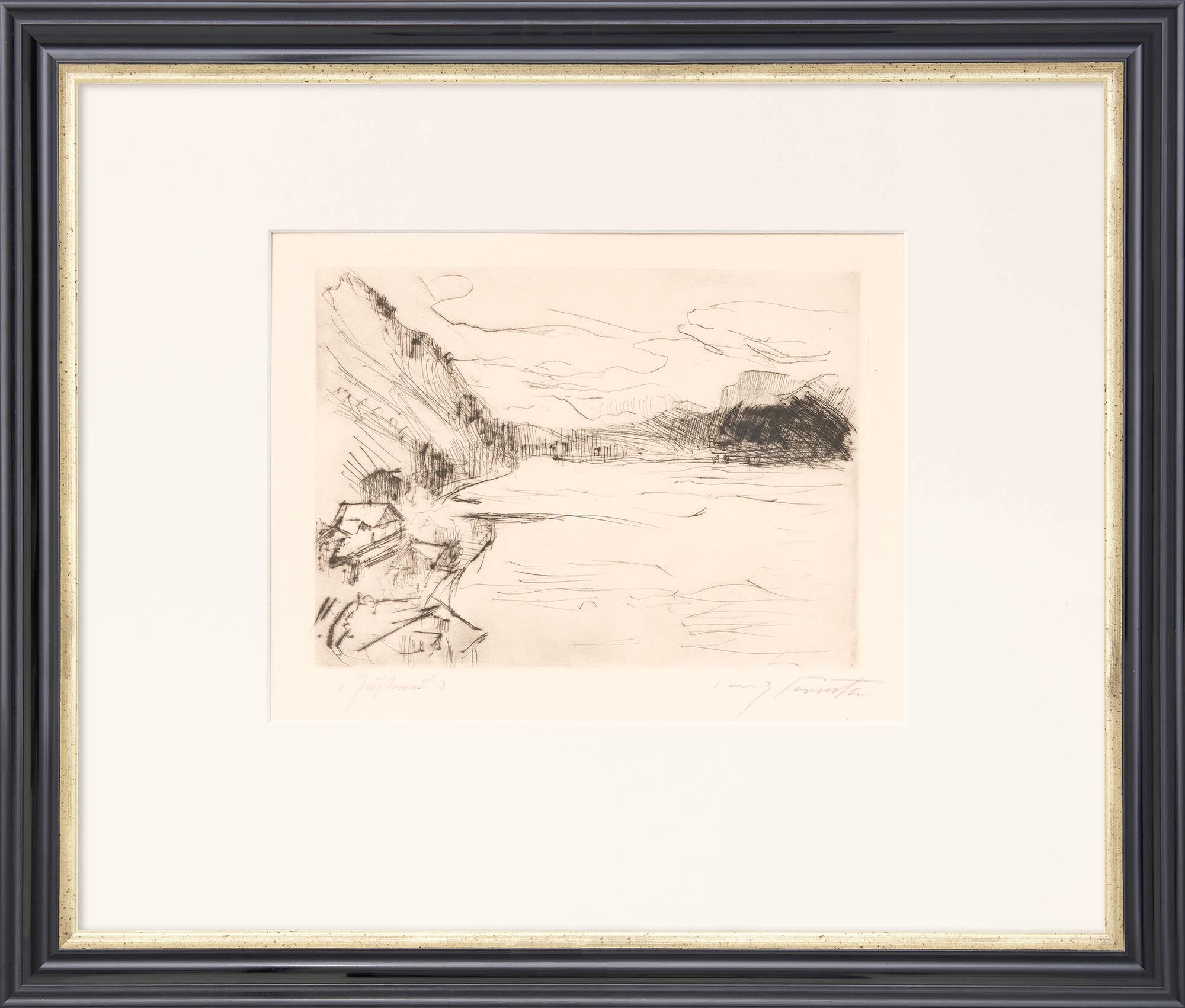 Bild "Am Walchensee" (1923) von Lovis Corinth