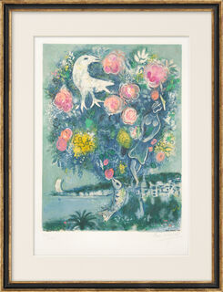Bild "La baie des anges au bouquet de roses" (1967)