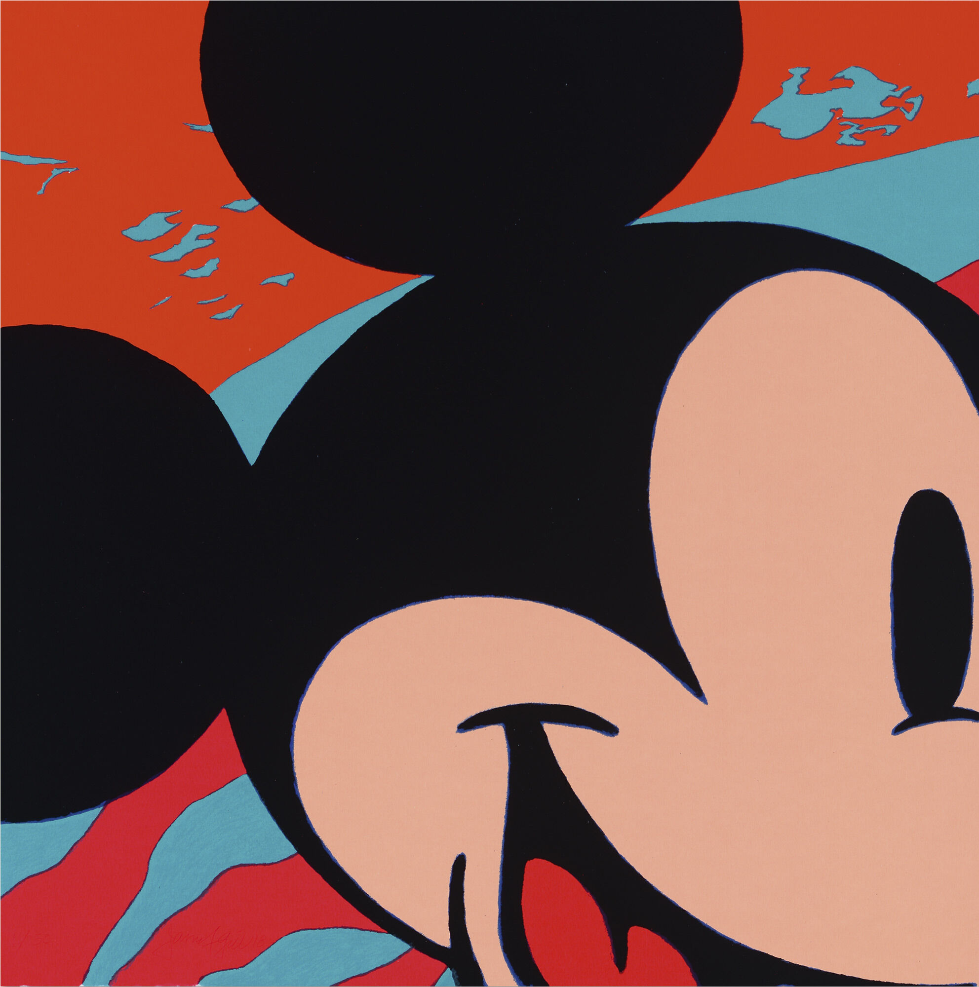 Picture "Mickey" (2018) by James Francis Gill