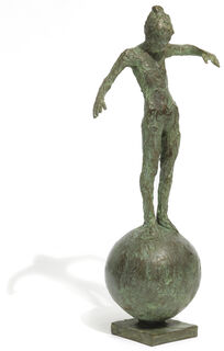 Skulptur "Kleine Balance" (2016), Bronze