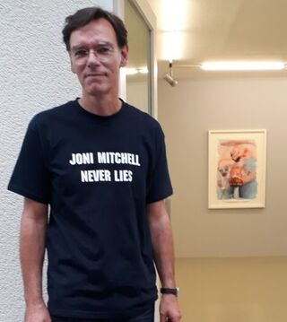 Porträt des Künstlers Andreas Amrhein