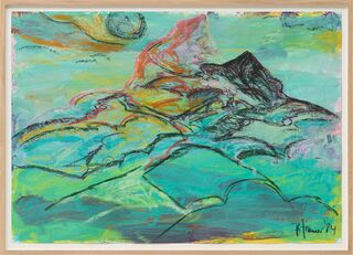 Bild "Gran Sasso" (1984) (Unikat)