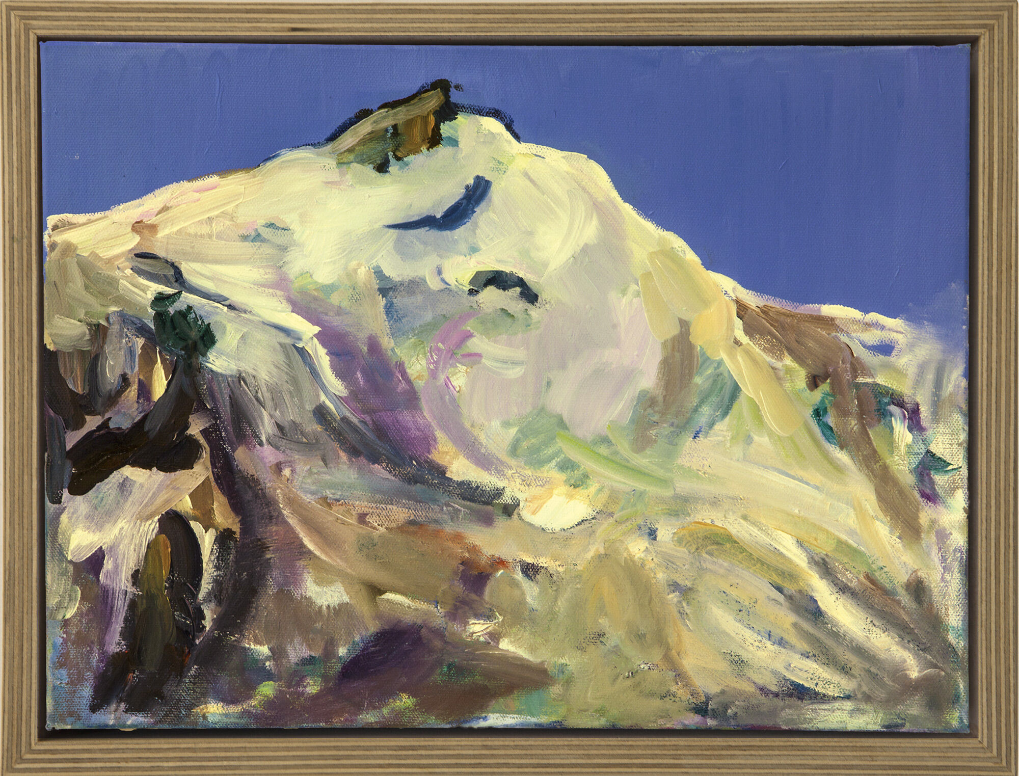 Picture "Mountains III" (2019) (Unique piece) by Patricia Hell