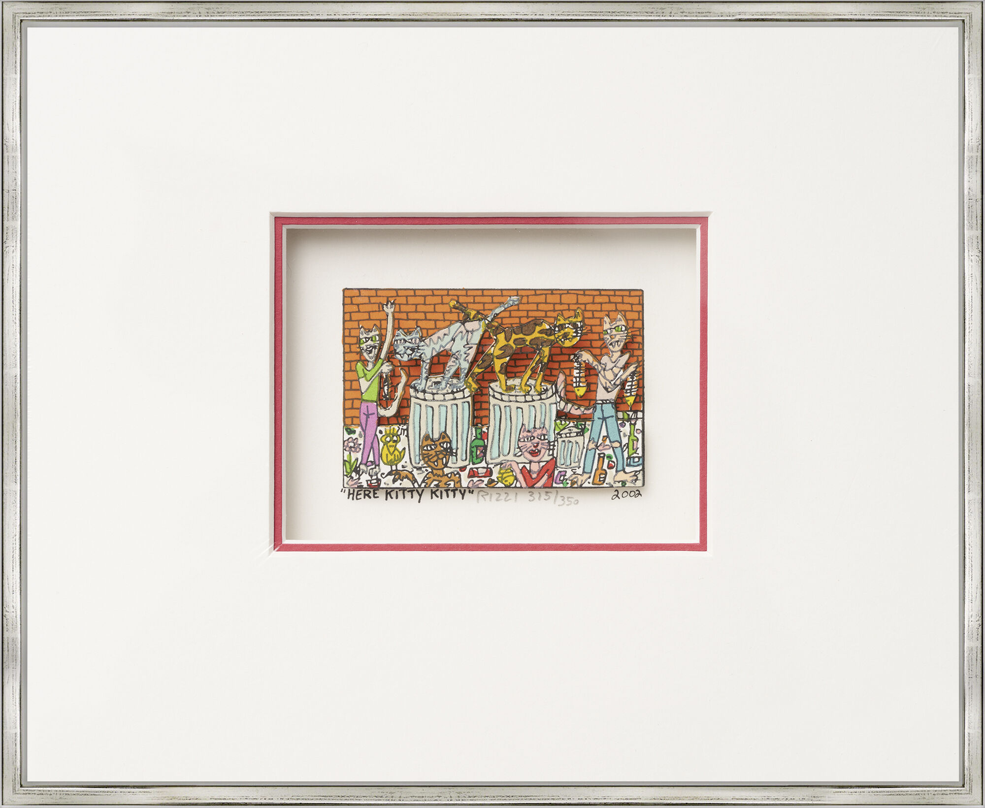 Picture "Here Kitty Kitty" (2002) by James Rizzi