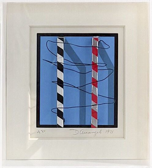 Œuvre multiple « AAm » (1972) de Allan D'Arcangelo