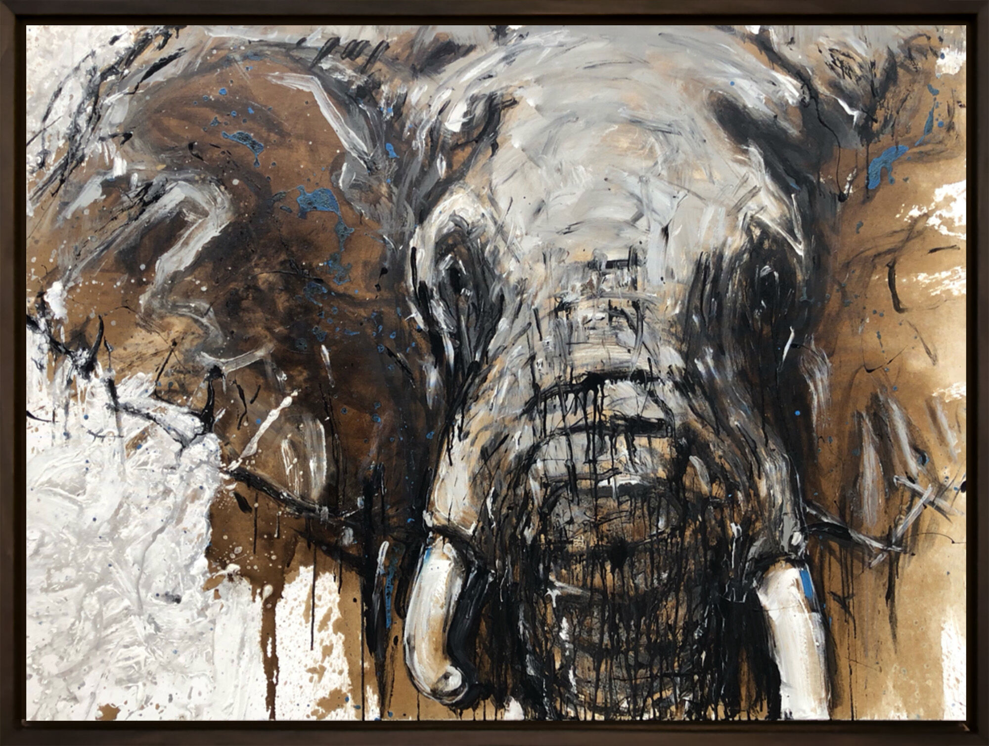 Picture "Elephant_127" (2023) (Unique piece) by Ralf Koenemann