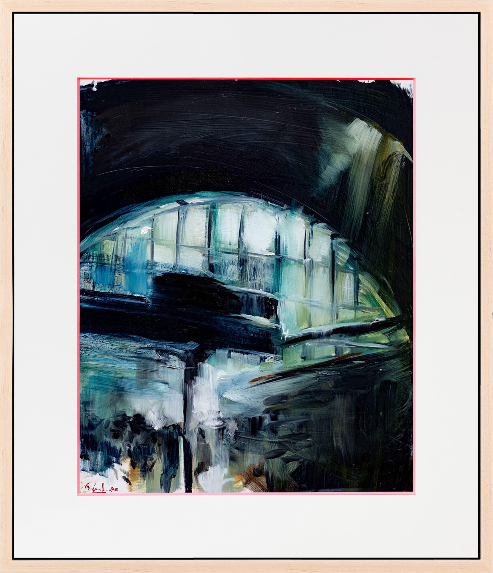 Bild "Bremer Hauptbahnhof" (2022) (Unikat) von Edward B. Gordon