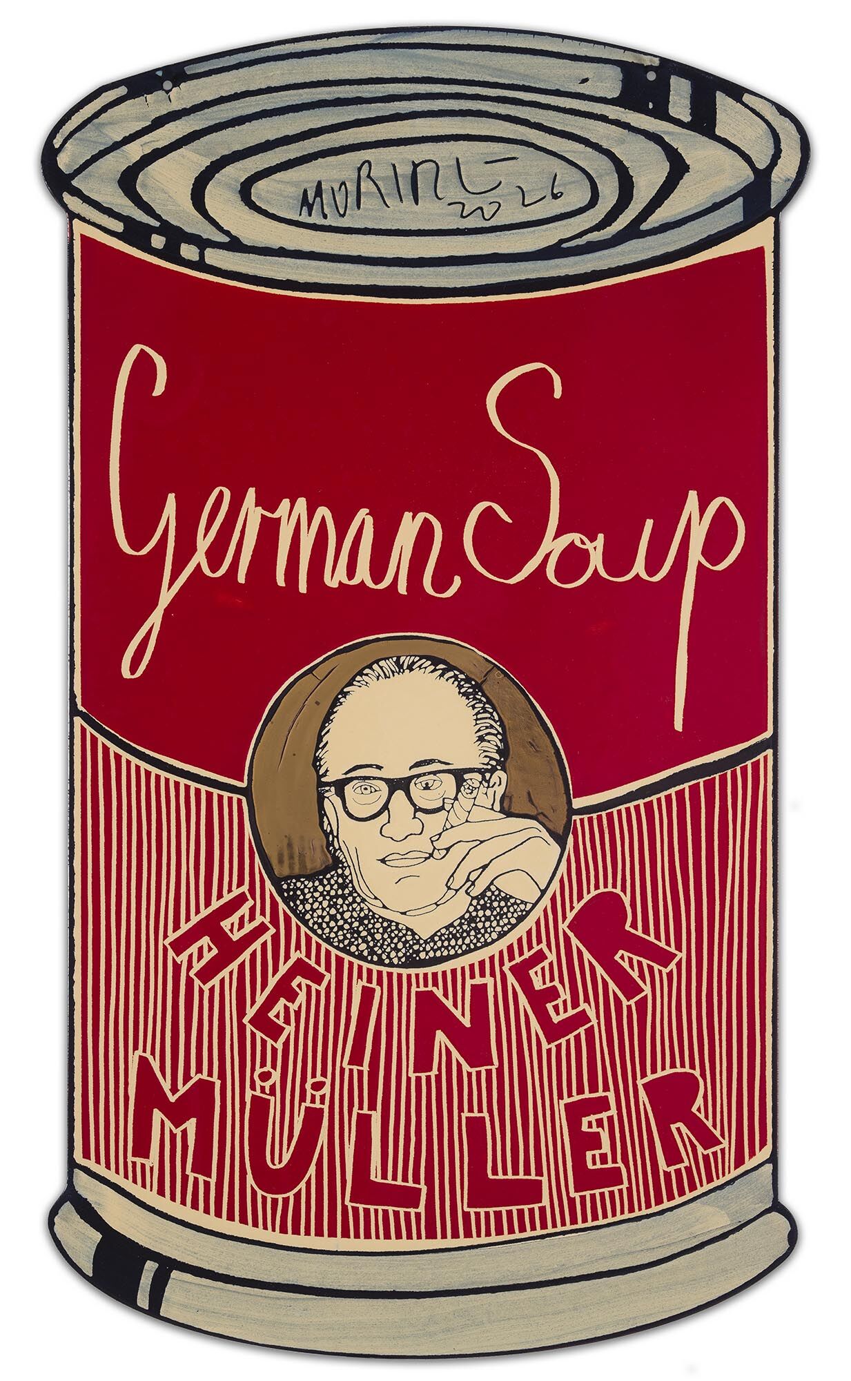 Object "German Soup, Heiner Müller" (2026) (Unique piece) by Moritz Götze