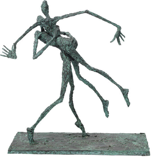 Sculpture "Passion" (2012), bronze by Helge Leiberg