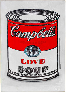 Wandobjekt "LOVE SOUP" (2022) von Jan M. Petersen