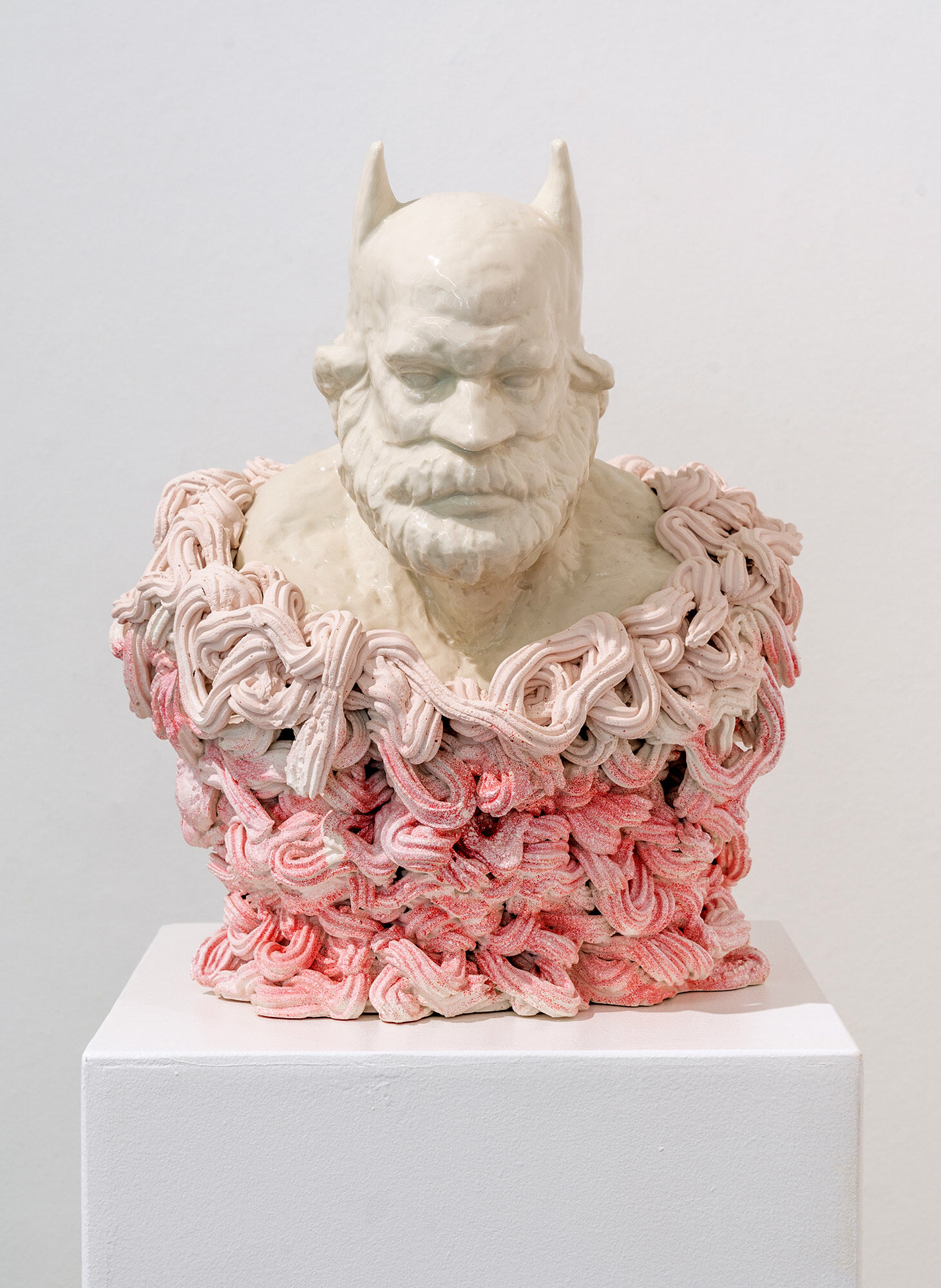 Sculpture "B. Marx No. 1" (2015), porcelain by Hannes Uhlenhaut