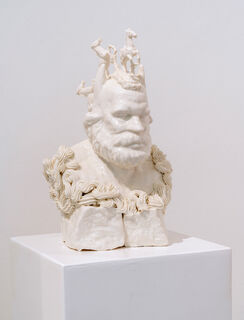 Sculpture "B. Marx No. 3" (2015), porcelain
