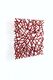 Objet mural "Maze Cherry Chrome" (2024) (Pièce unique) de Christine Liebich